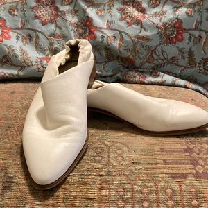 Jil Sander Navy slip on mule convertible shoes in size 37/7